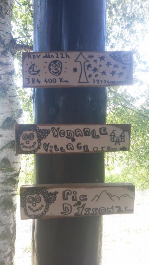L'Insolite Du Pic D'Ysson Vodable Bagian luar foto